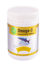 Load image into Gallery viewer, Omega-3 Natural Fish Oil 1000mg