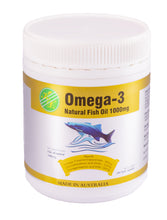 Load image into Gallery viewer, Omega-3 Natural Fish Oil 1000mg