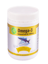 Load image into Gallery viewer, Omega-3 Natural Fish Oil 1000mg
